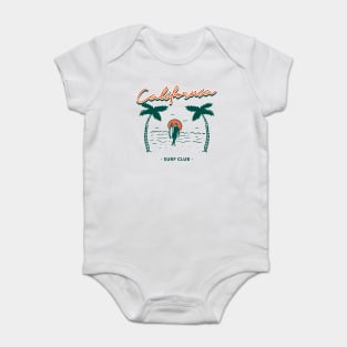 California surf club Baby Bodysuit